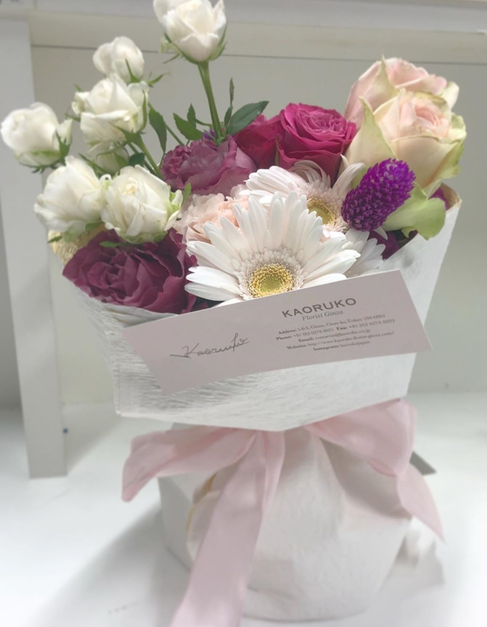 謝恩会 卒業式の花 フローリスト銀座のご案内 Kaoruko Florist Ginza